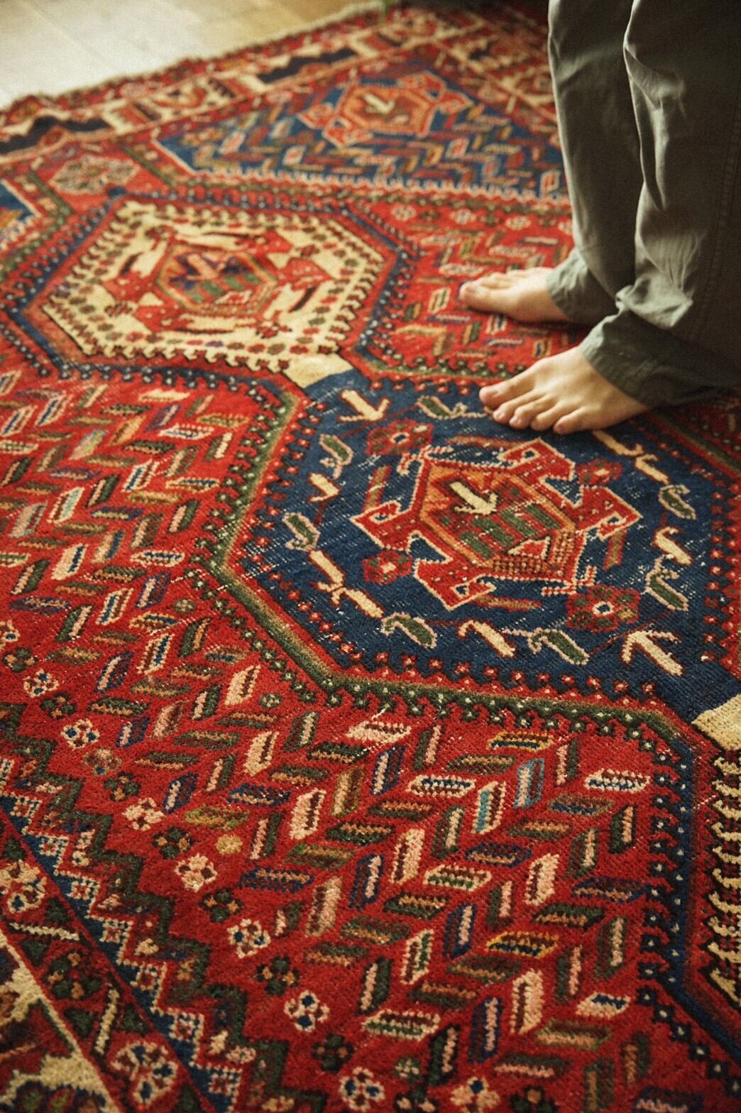 251 -Vintage Afshar rug