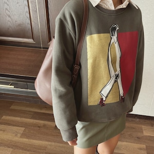 Graphic art sweatshirt S1758