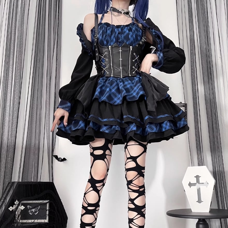 ゴスロリ通販 With U キラキラ アイドル衣装 フルセット 3点セット