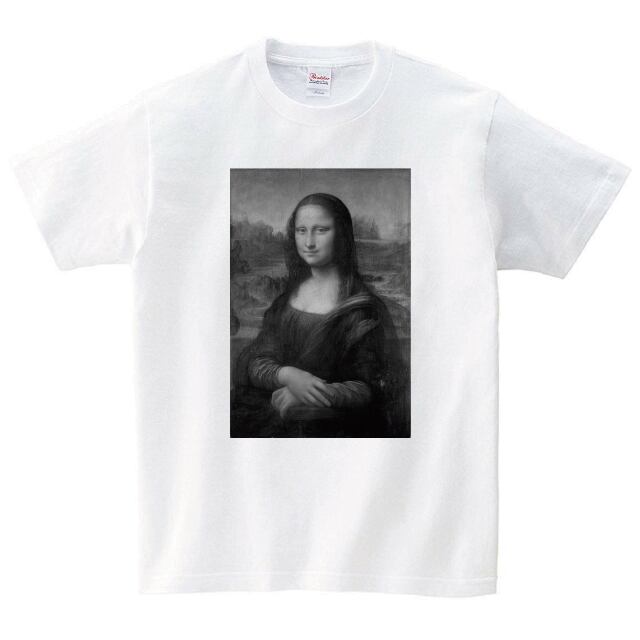 モナリザ Tシャツ メンズ レディース 半袖 ゆったり おしゃれ トップス