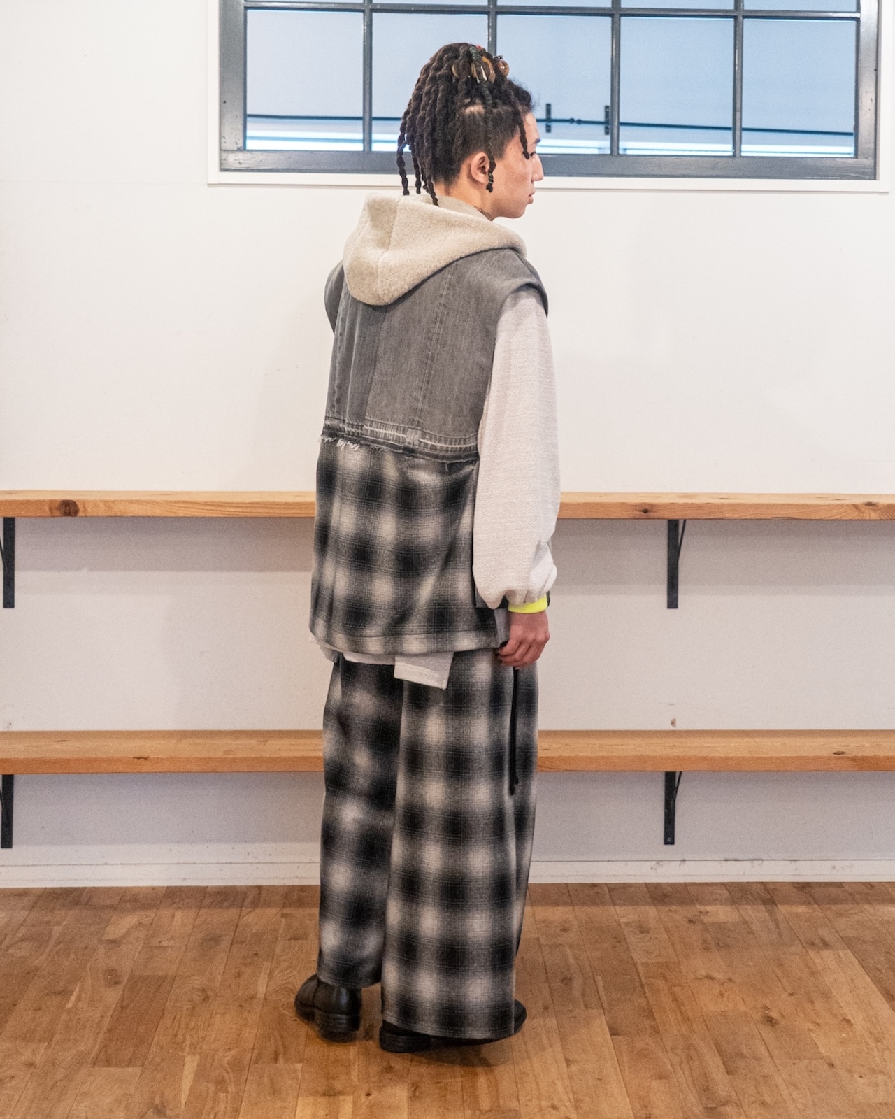 MK27A-V-01  CLOAK-VEST  #BLK  TYPE１