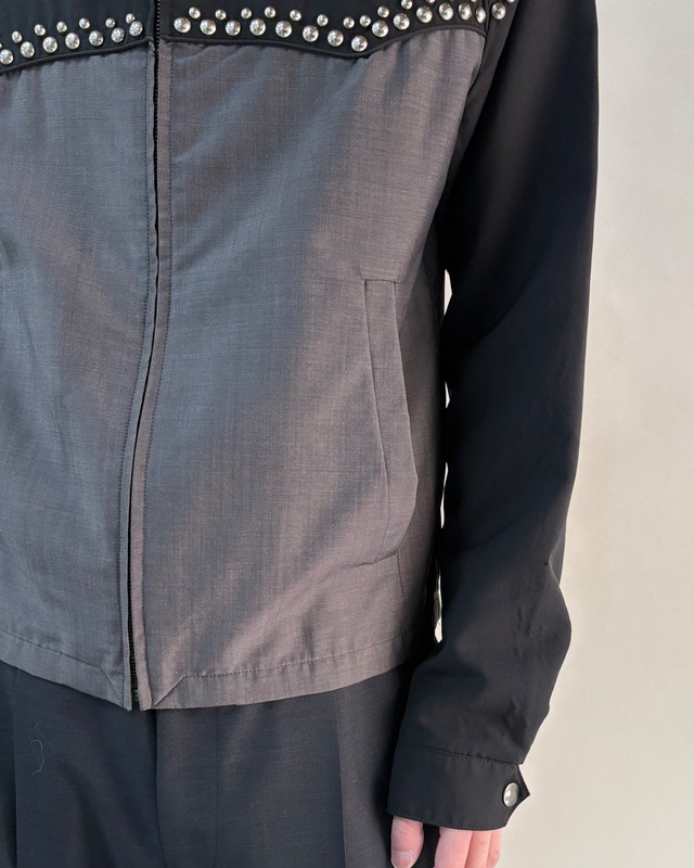 【2012SS/PRADA】studded  blouson
