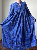 Indian Cotton Dress (BLUE)