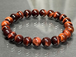 No.2559-3 レッドタイガーアイブレスレット
