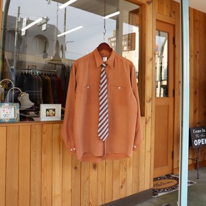 silk shirt & necktie【set】