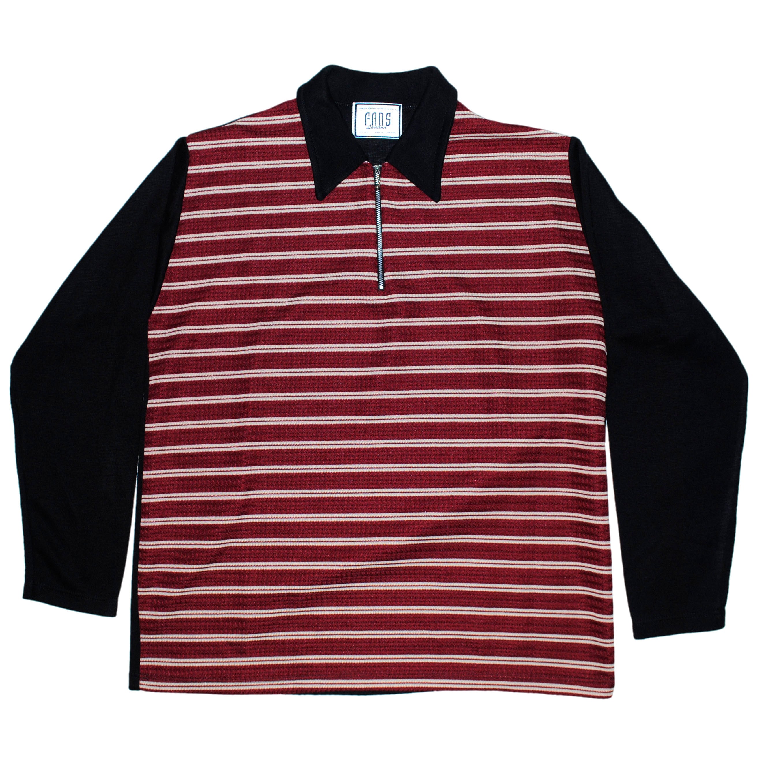 FANS LONDON』90s half zip pullover | excube.e_shop