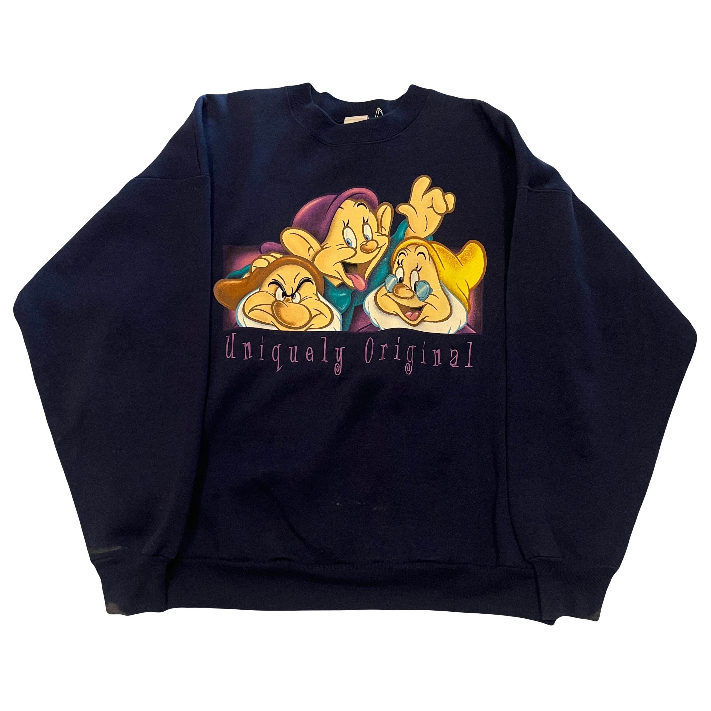 90s グランピー・ドーピー・ドックBOXデザインスウェット RIDDLE clothing