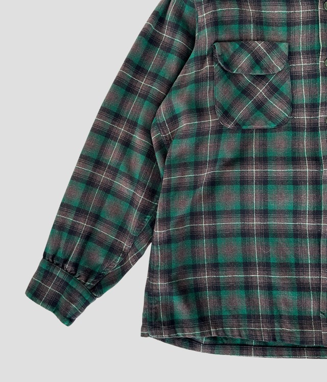 -Pendleton- Vintage 50s L Board Shirt made in USA