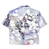 KIMONO OPEN COLLAR SHIRT