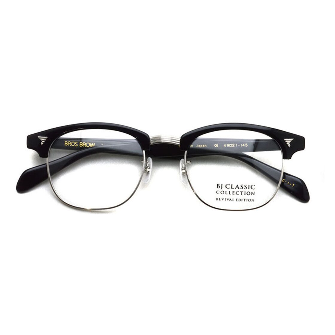 BJ CLASSIC / BROS BROW ブロスブロー C/1-7 ブラック-マットシルバー 
