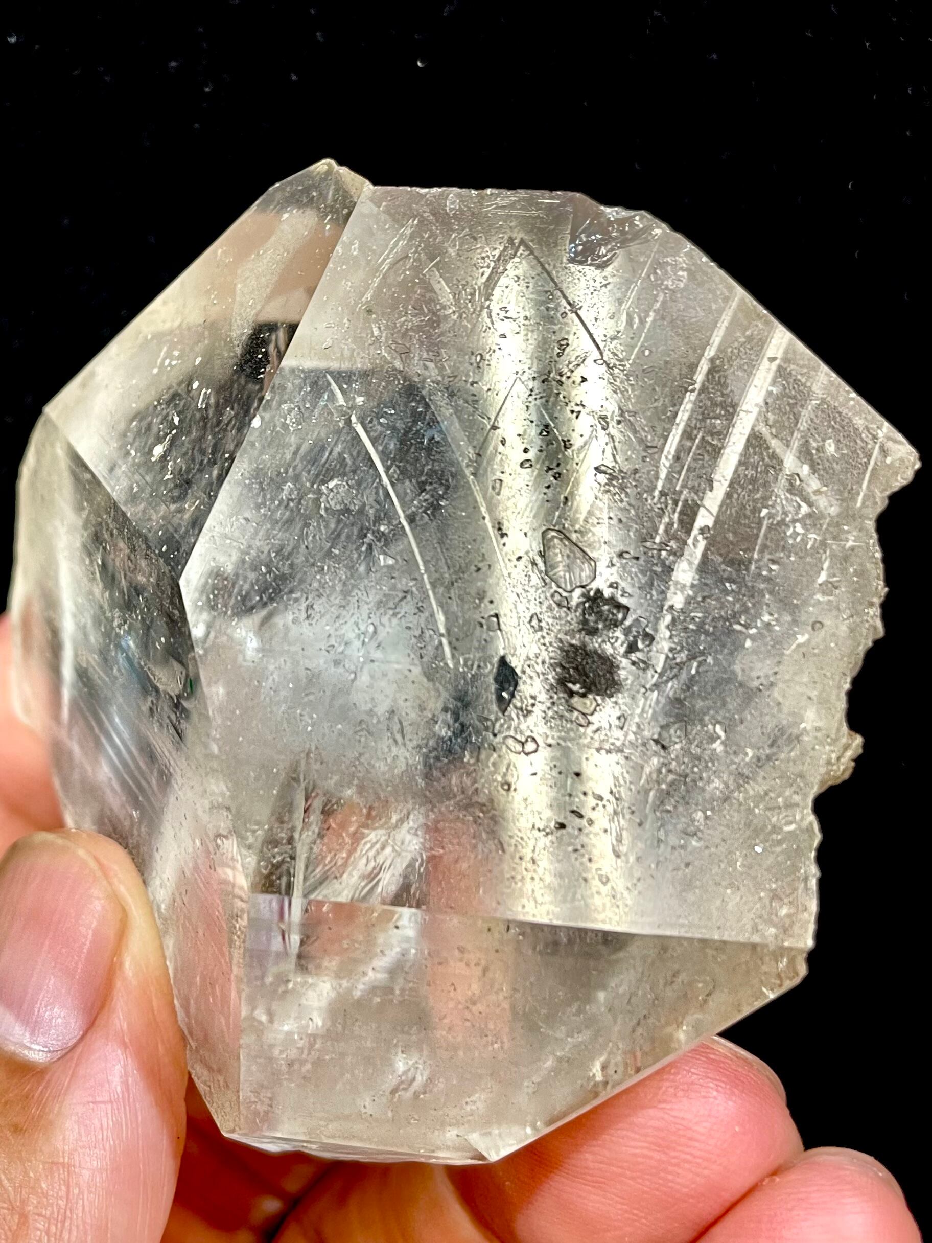 1) スーパー「レコードキーパー」レムリアン・クオーツ完全結晶