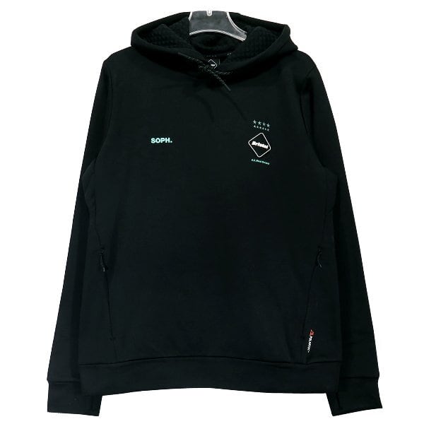 FCRB POLARTEC HOODIE パーカー ネイビー M