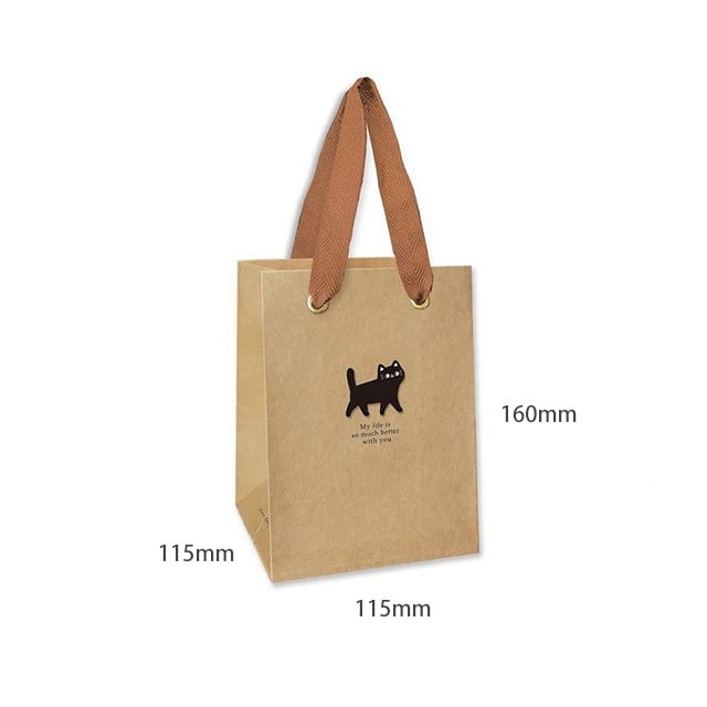 ラッピングバッグ O-CAT手提げ紙袋（小） | 猫式×台灣 台湾雑貨 猫雑貨