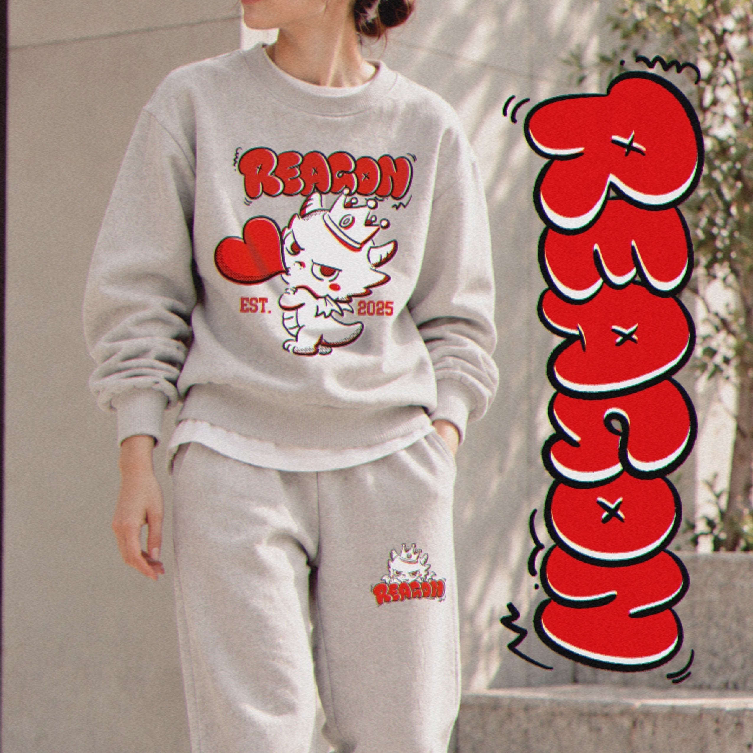 おとなスウェット トップ | REAGON