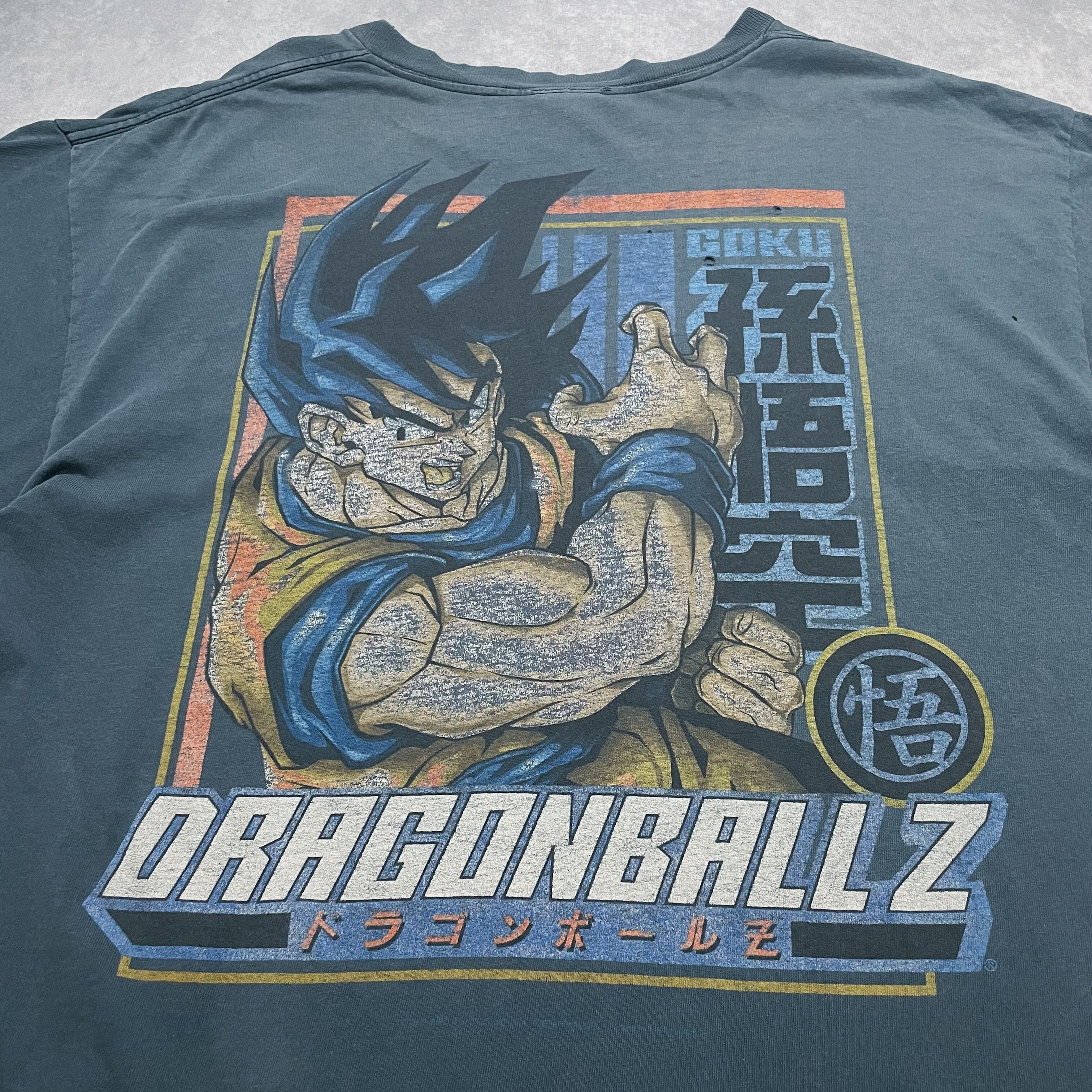襤褸鬼フェード ドラゴンボール 水色 Tシャツ XLサイズ 襤褸鬼フェード ドラゴンボール 水色 Tシャツ XLサイズ