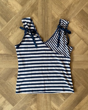 cotton stripe top