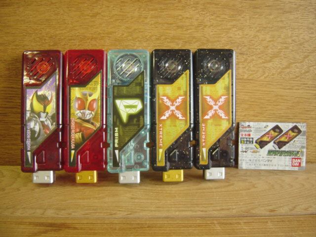 【冬バーゲン★特別送料無料!】 ☆Gee26EA 仮面ライダーDXカプセルガイアメモリ3人気5種 | Pay ID 仮面ライダー