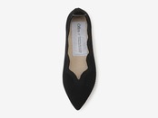 scallop pattern / BLACK