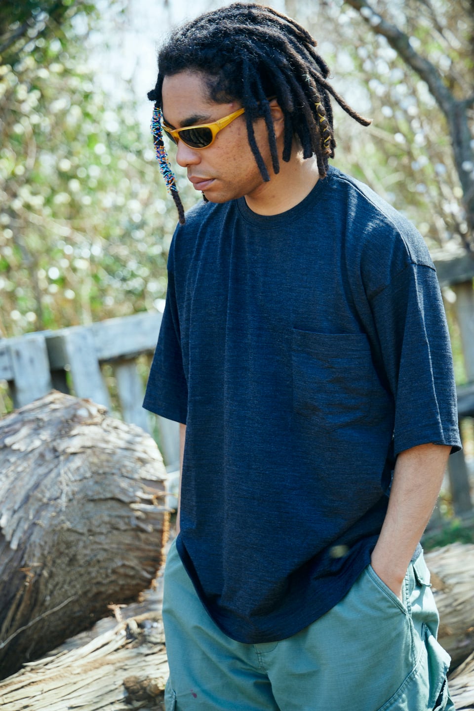 Merino Wool Big Size Pocket T-Shirts | tspecgear