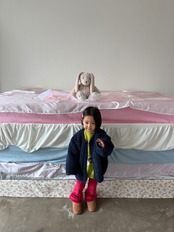 ペッパー / PEPPER / プードルボアジャンパー / 韓国子供服 / キッズ / 26winter〖取寄〗*XS~XL*