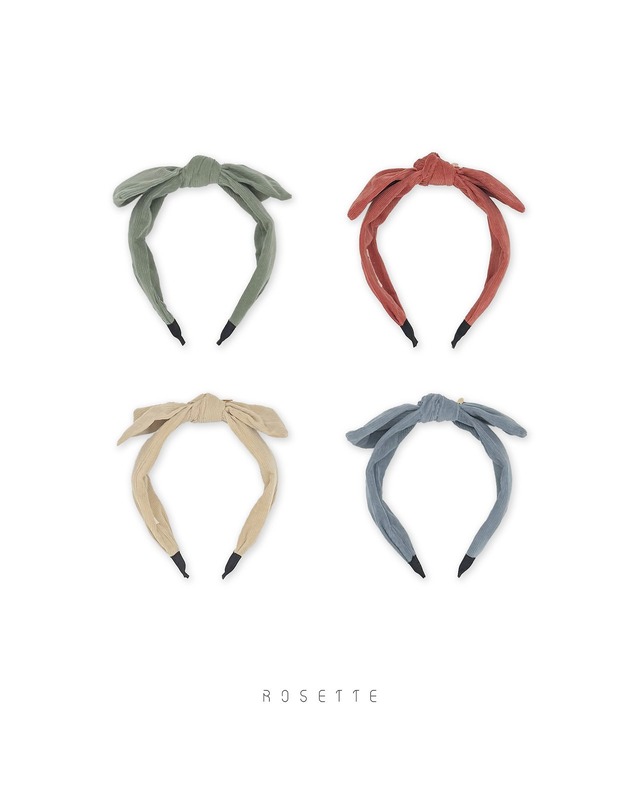 【取寄】rosette｜rollin hairband｜ローリンヘアバンド｜FREE｜kids｜26 autumn