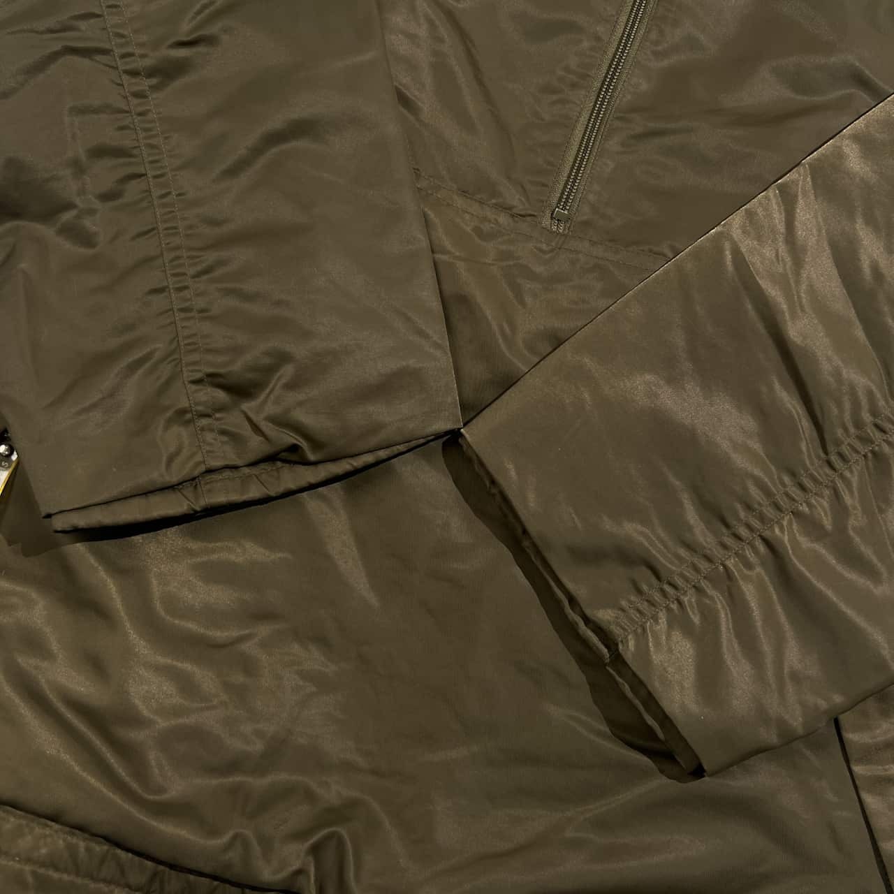 80s 90s HAI SPORTING GEAR ハイスポーティングギア ナイロン アノラックパーカー M/カーキ系 メンズ ビンテージ イッセイミヤケ