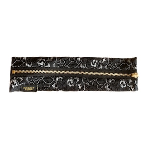 Romantic lovely black Lace Pen Case