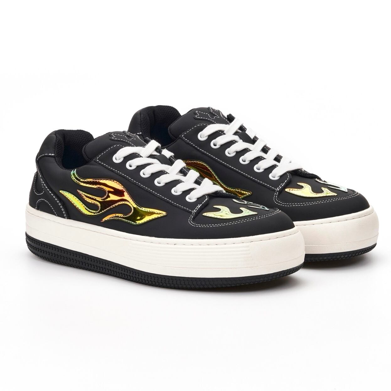 WILD PITCH】WH-BLK / FLAME WAVE (ワイルドピッチ/厚底 WILD PITCH】WH-BLK / FLAME WAVE (ワイルドピッチ/厚底
