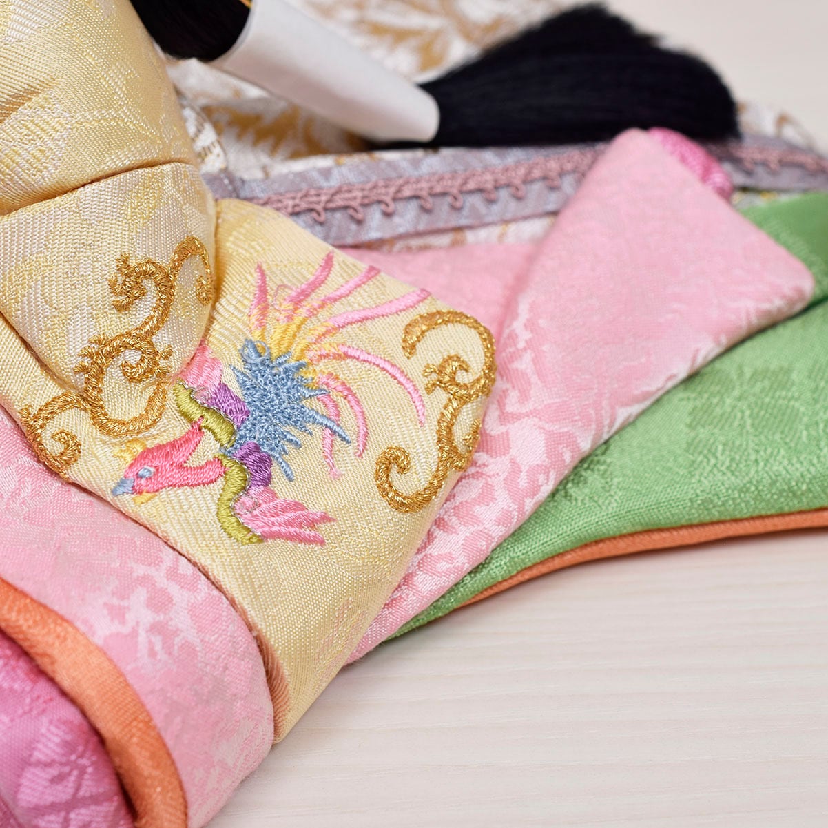 雛人形 木目込人形 親王飾り【華】柿沼東光｜おしゃれ｜モダン