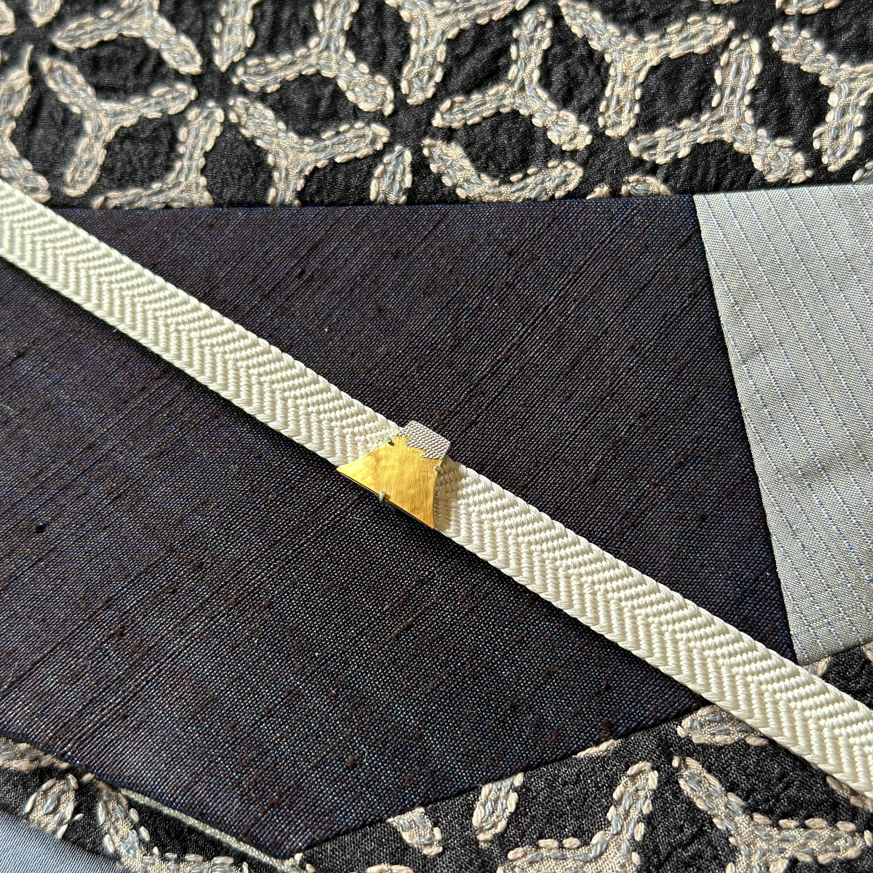 松原智仁 帯留【金富士】order | gallery 一白