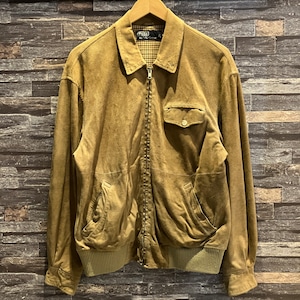 RALPH LAUREN SUEDE LEATHER JACKET