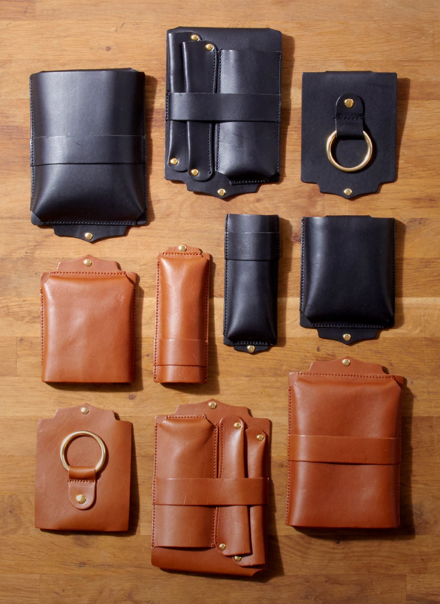 ペンケース 装着型 レザー ポケット | nico TABLIER