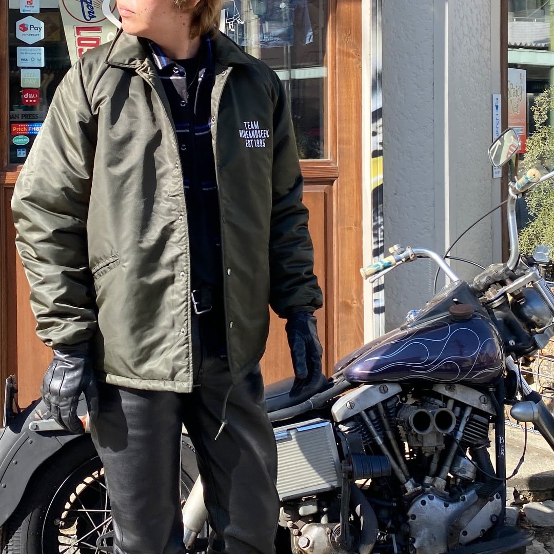 HIDE and SEEK ハイドアンドシーク コーチジャケット Hide and Seek/ハイドアンドシーク/Team Jacket/コーチジャケット