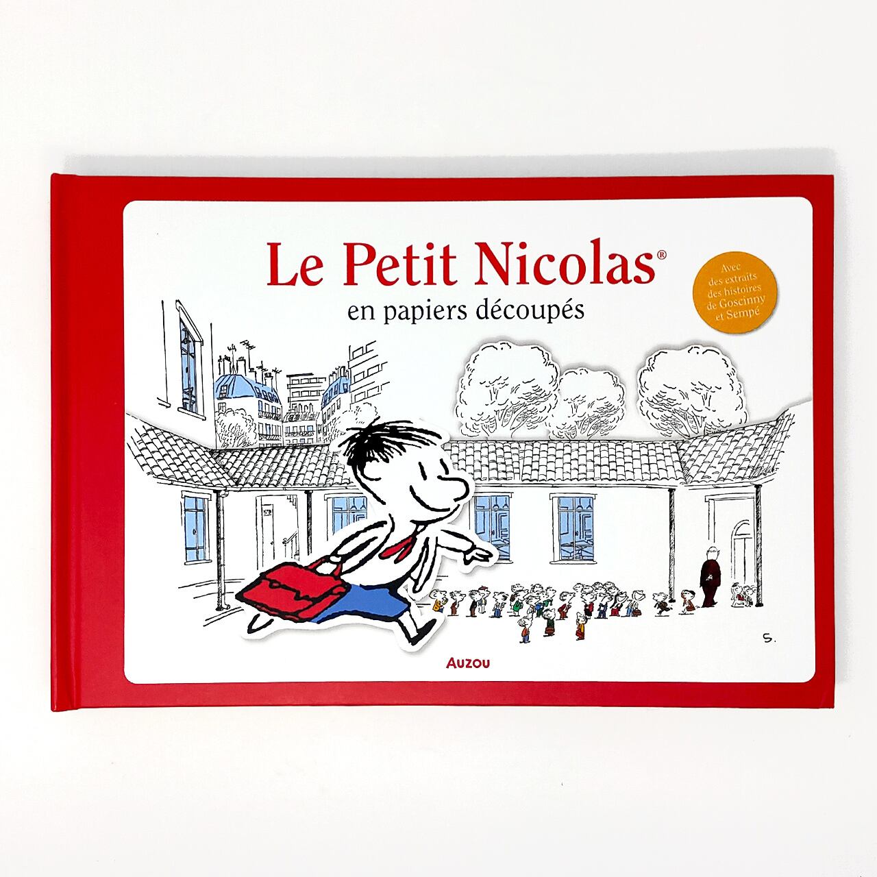 しかけ絵本「Le petit Nicolas : en papiers découpés（プチ・ニコラ）」René Goscinny, Jean-Jacques Sempé