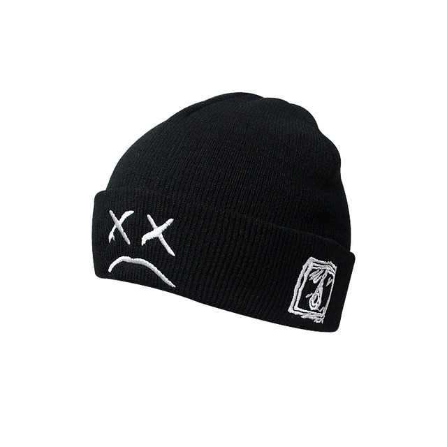 "Sad-悲-ly" Street Knit Cap