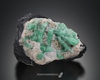 エメラルド / カルサイト【Emerald on Calcite】コロンビア産