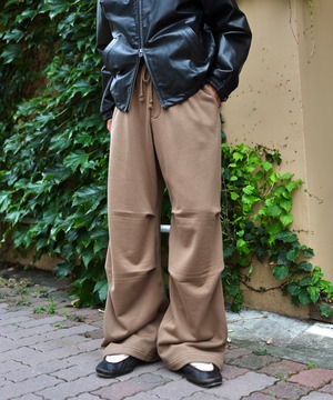 MATSUFUJI /M263-0603 / WIDE SWEAT PANTS(BRICK)