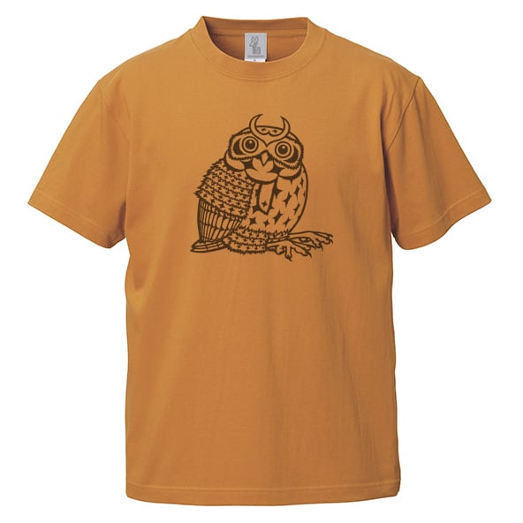 オンライン限定 フクロウロンＴ オオイリフクロウ』Tシャツ | 十堂 -tsunashido-