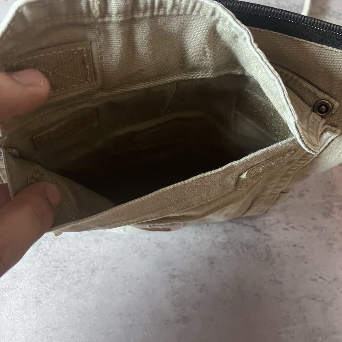 Carharttリメイクバッグ サコッシュ ワーク ショルダーバッグ