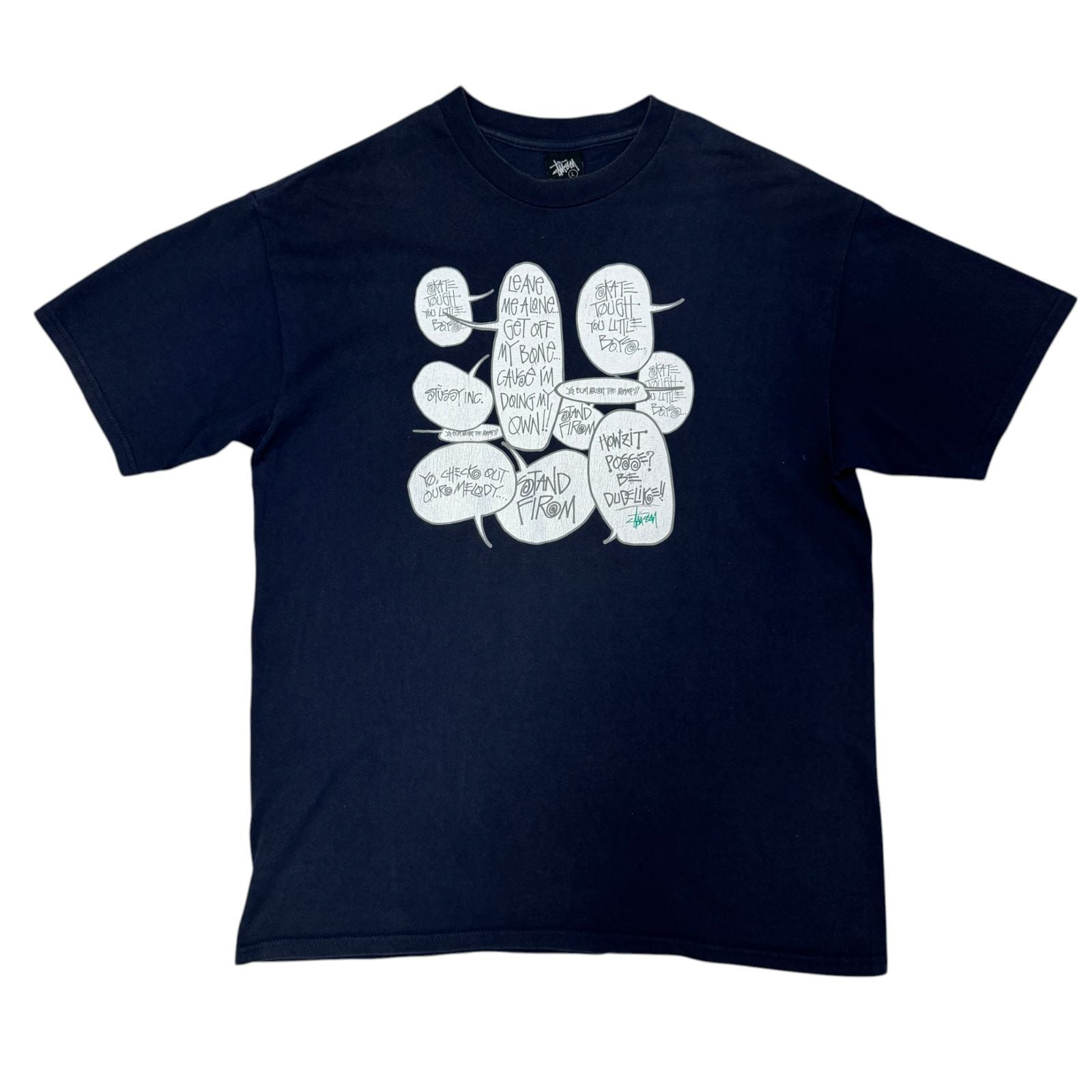 90s OLD STUSSY Limited Edition 12 White Label Tシャツ USA製