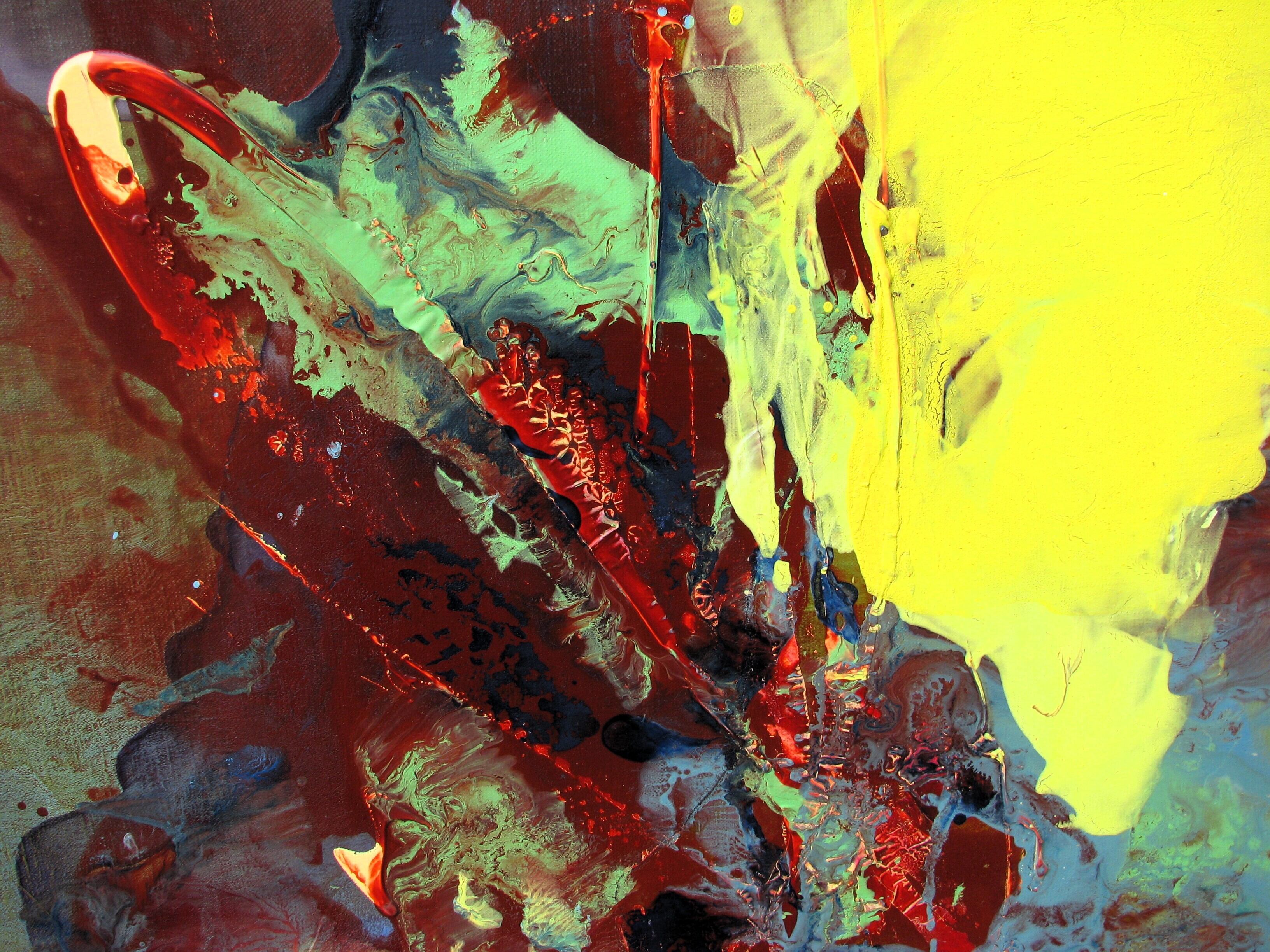 現代作家,大澤哲郎「神々の逃走-騒擾のディオニュソス to-494」F80号