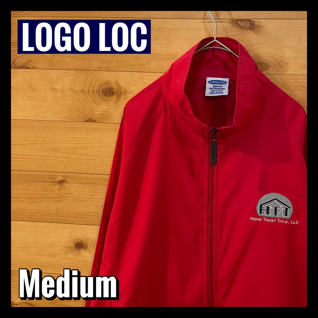 【LOGO LOC】企業物 ジャケット ワンポイント 刺繍ロゴ 企業ロゴ アメリカ古着 | 古着屋手ぶらがbest powered by BASE