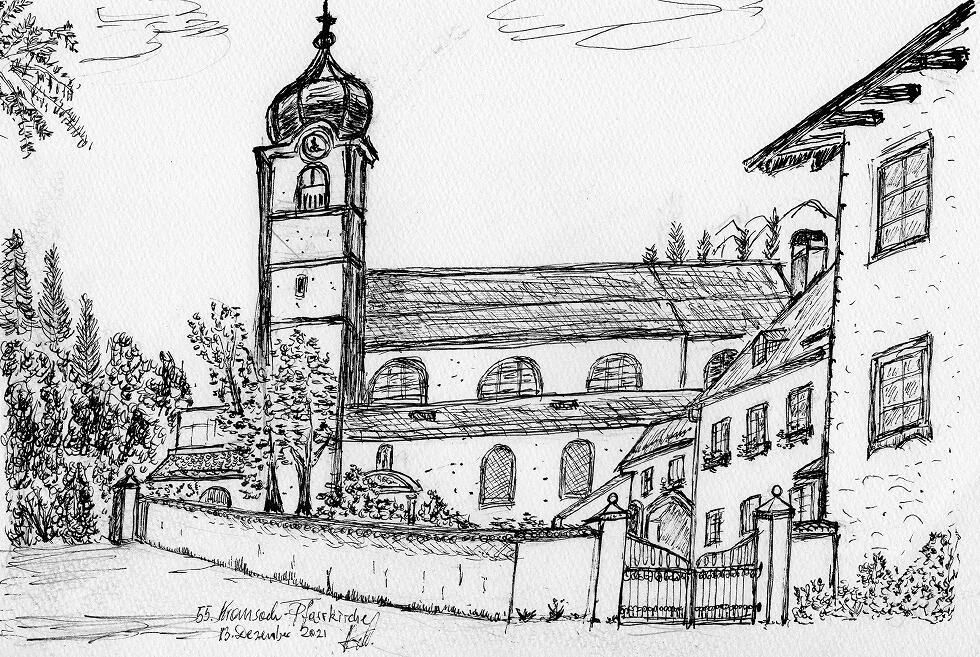 クラムザッハ、聖ペテロ教区教会 | Kramsach-Pfarrkirche-