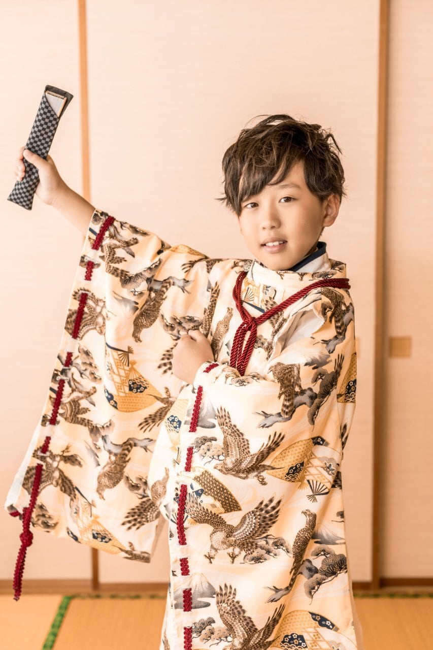 七五三 【 平安装束 / 水干 / 狩衣 】9～13歳着物 七五三着物 ハーフ