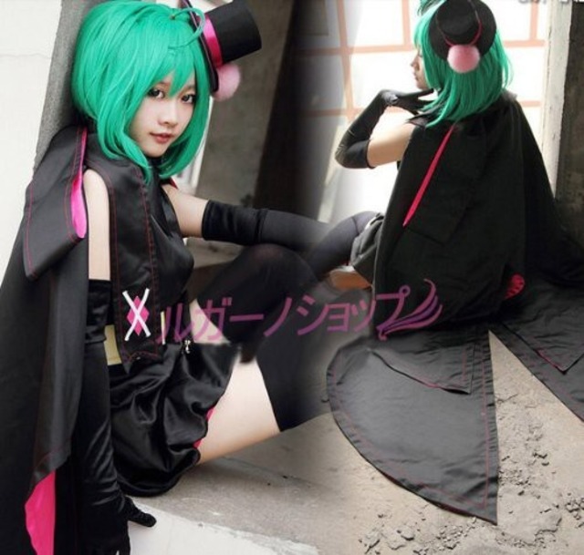 K2698　マクロス Flontier 風 ランカ・リー黒うさぎ　風　 コスプレ衣装　cosplay　コスチューム ハロウィン　イベント