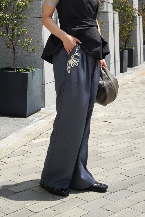 POCKET SISYU CARV PANTS