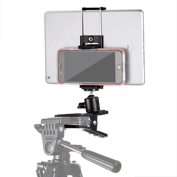 スマホ iPad mini タブレット 携帯 ホルダー クリップ マウント