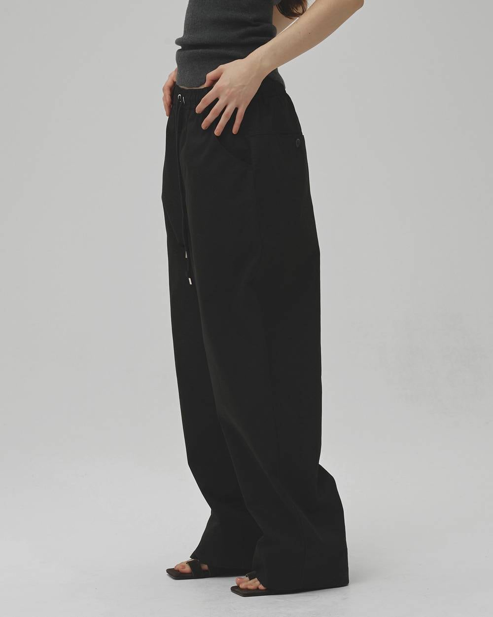 TODAYFUL Easy Chino Pants イージーチノパンツ Black | planet3rd