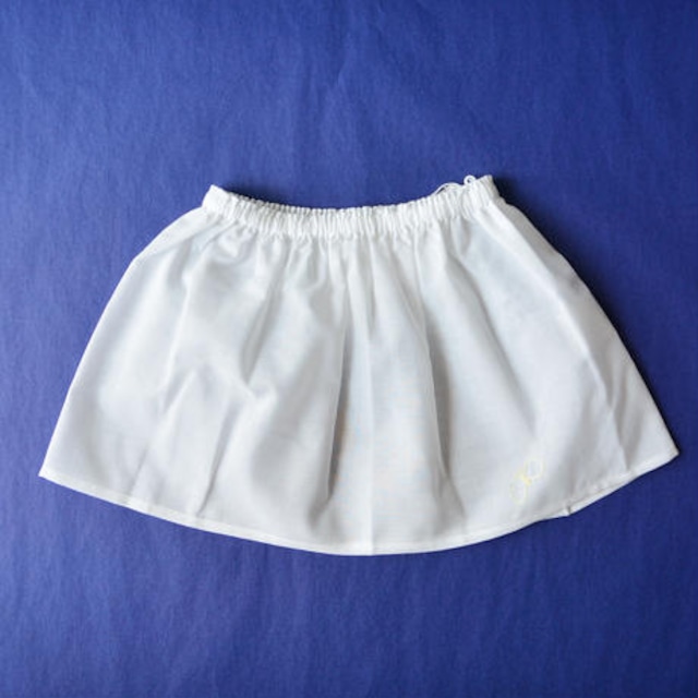 〈 mina perhonen 〉AAS5075P petticoat  “ ペチコート”  white  110-140cm