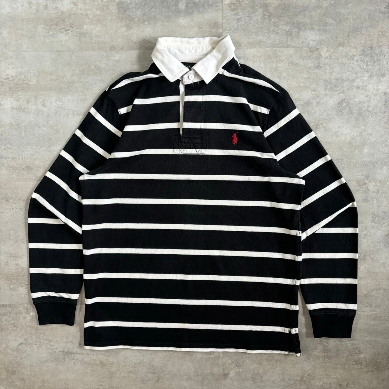 ポロラルフローレン ラガーシャツ ボーダー ポニー M No.1360